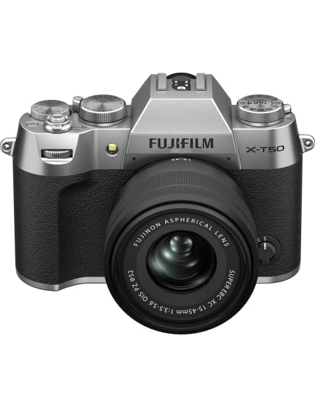 X-T50 Silver + XC 15-45mm f/3.5-5.6 OIS